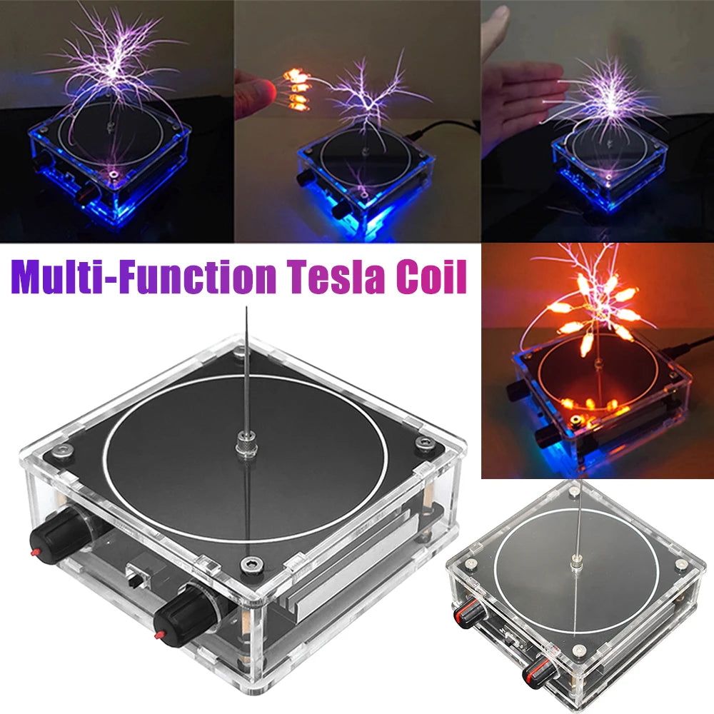 Desktop Tesla Coil with Integrated Bluetooth