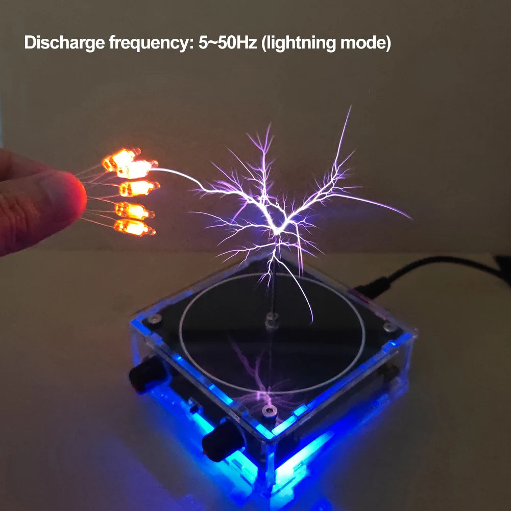 Desktop Tesla Coil with Integrated Bluetooth
